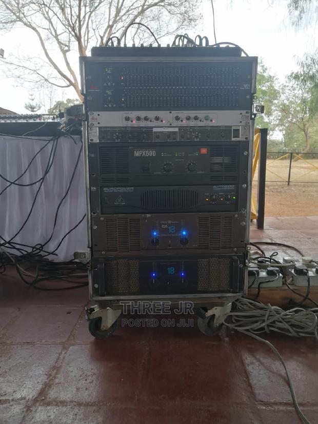 Sound for Hire Packed With Great Crossover to Equilize Sound