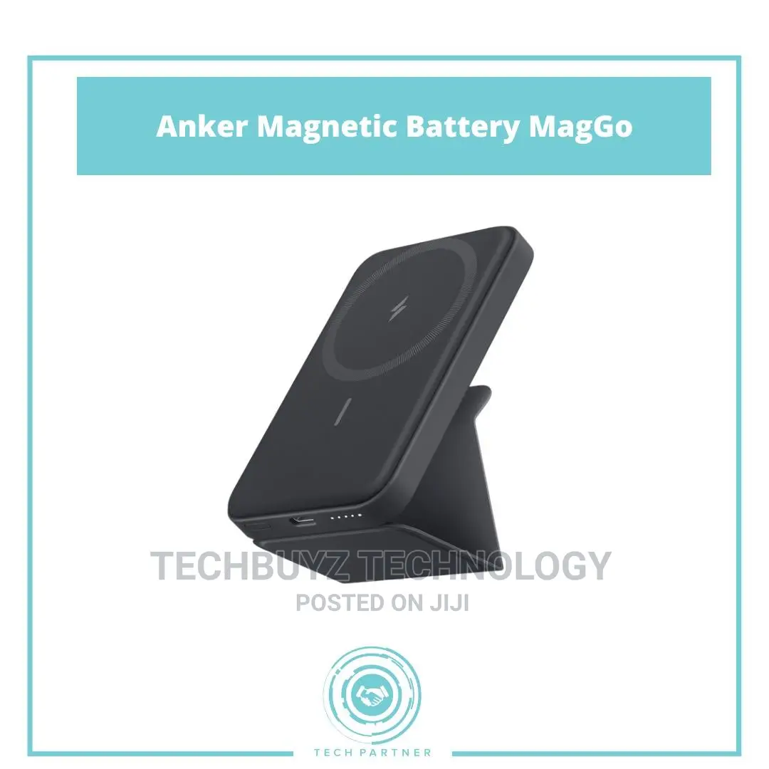 Anker 622 Magnetic Battery (Maggo) - Black - Compatible With