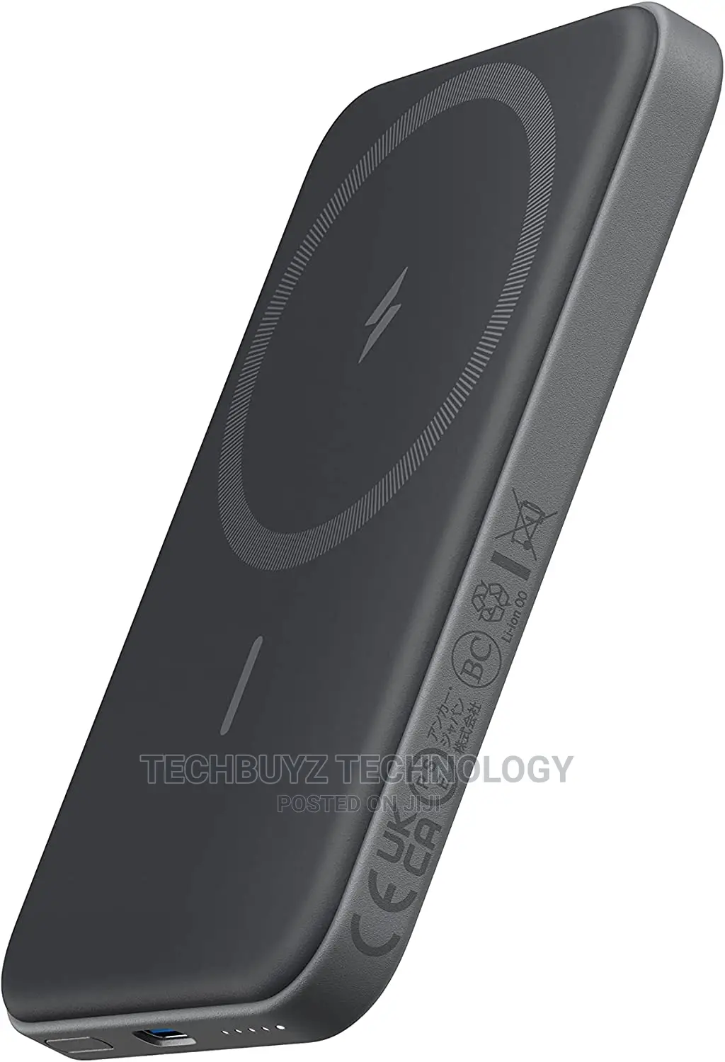 Anker 622 Magnetic Battery (Maggo) - Black - Compatible With