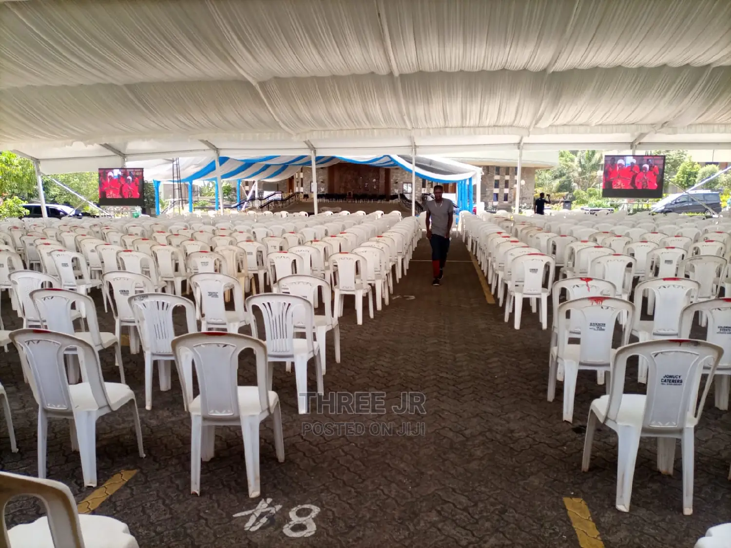 For Large Events We Offer Great TV Screens Set Up for Hire