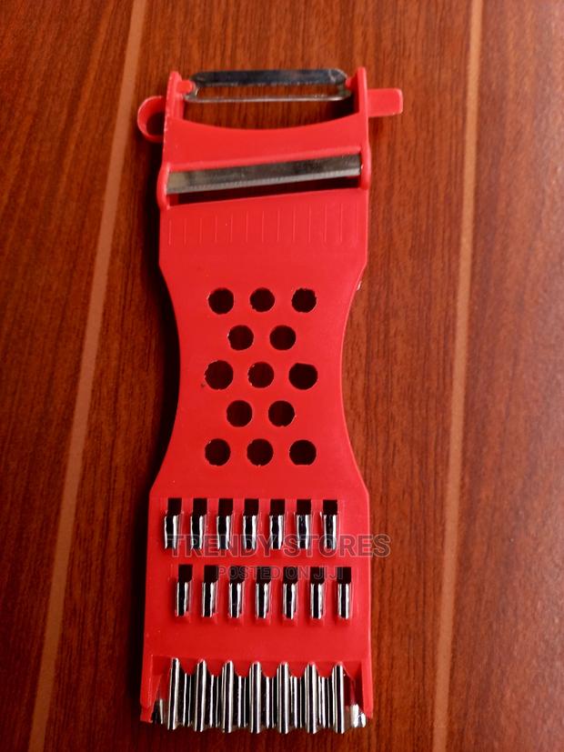 5 in 1 Vegetable Peeler - Red - main view