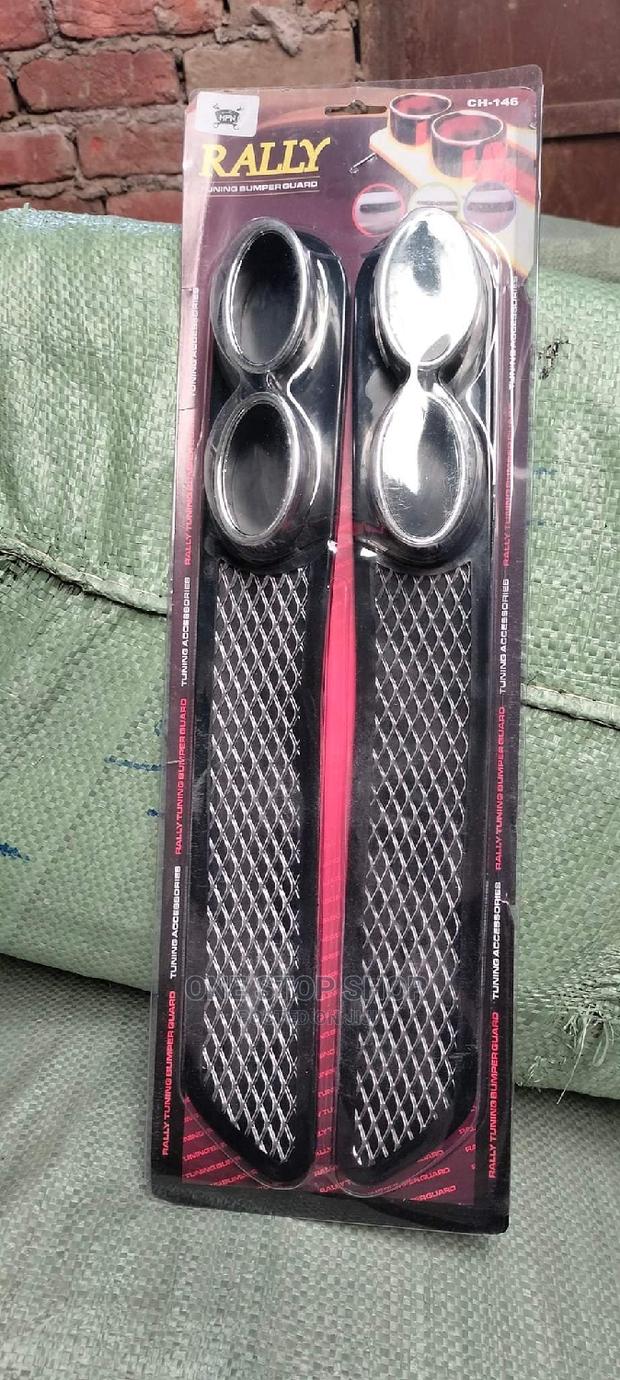 Black. Or White Rally Tuning Bumper Guard