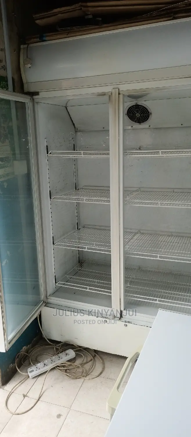 Double Door Display Fridge