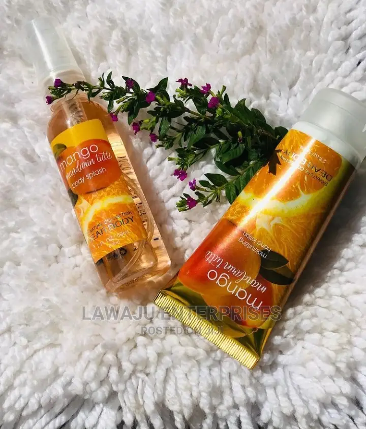 Mango Mandarin Tutti 2in1 Body Spray +Body Cream Set - 59ml