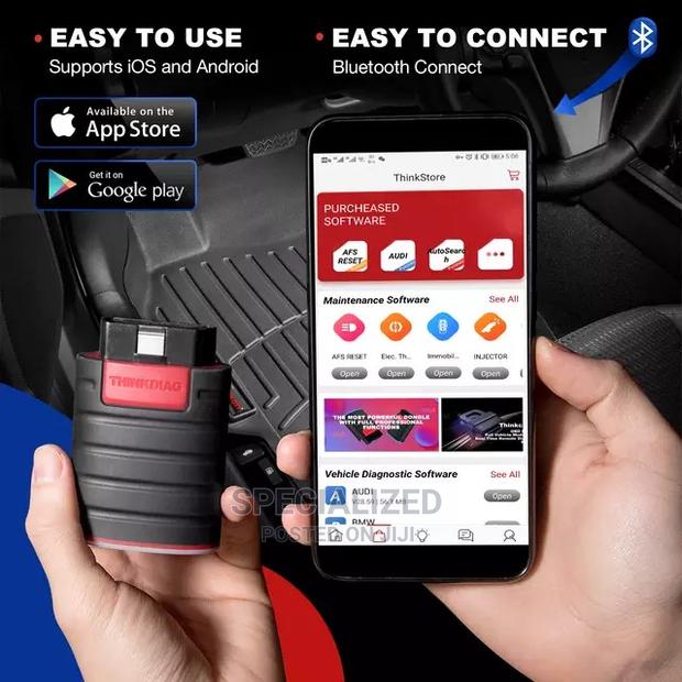 Thinkdiag Bluetooth Comprehensive OBD2 Car Diagnosis Dongle - thumbnail 3