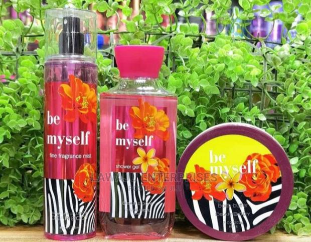 Be Myself 3in1 Body Mist, Body Butter + Shower Gel Set
