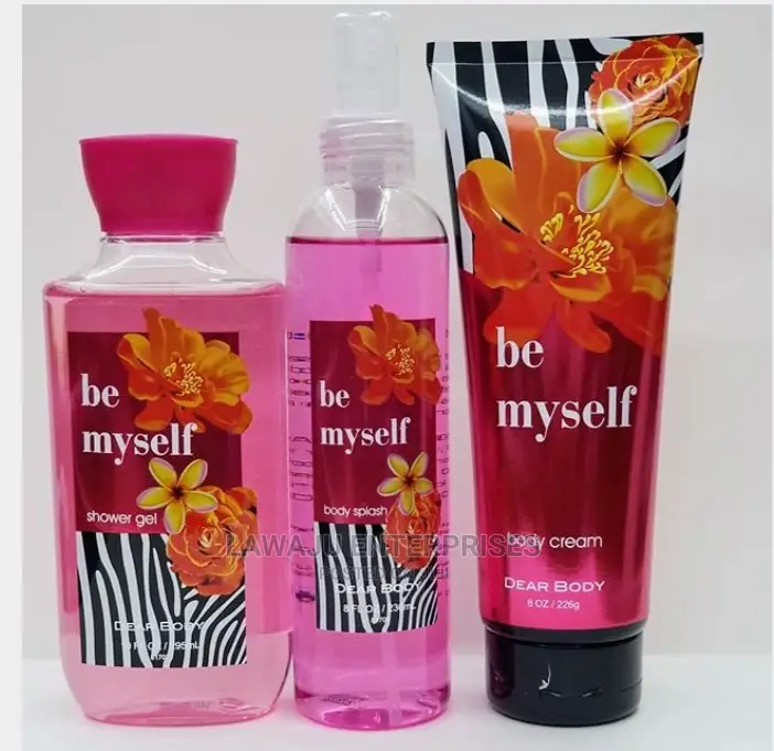 Be Myself 3in1 Spray, Shower Gel + Body Cream Dear Body Set