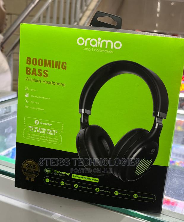 Boompop Oraimo Wireless Headphones - main view
