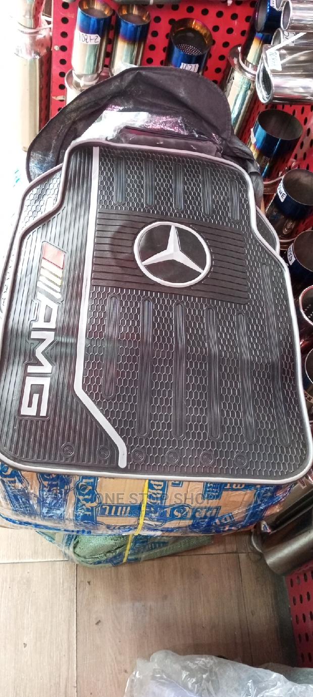 Mercedes Logo Rubber Mats 5pcs