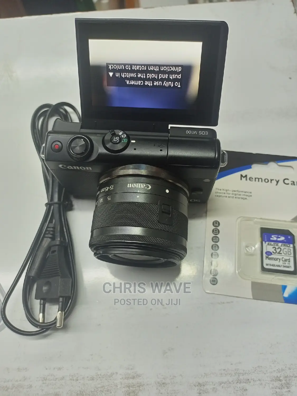 Canon M100 Mirrorless Superior Crystal Camera