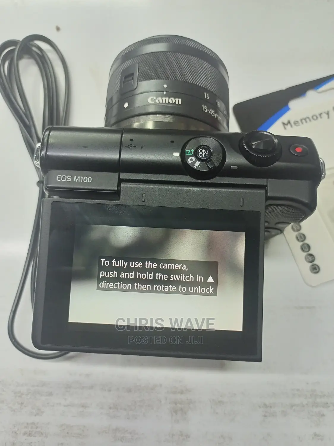 Canon M100 Mirrorless Superior Crystal Camera
