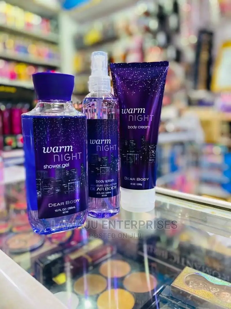 Warm Night 3in1 Body Cream + Shower Gel Dear Body Set
