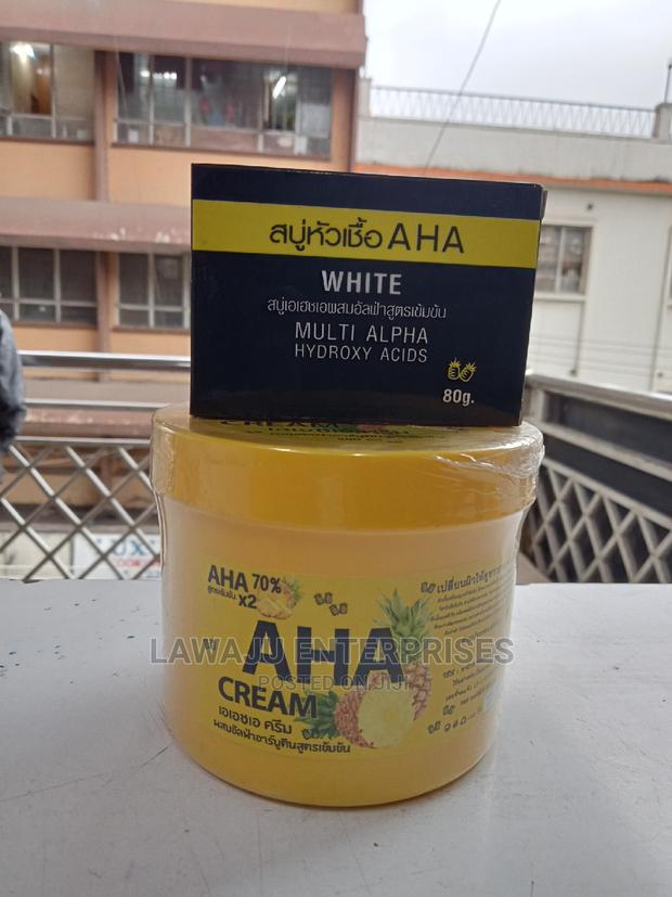 Aha Cream + Soap Whitening Set - main view
