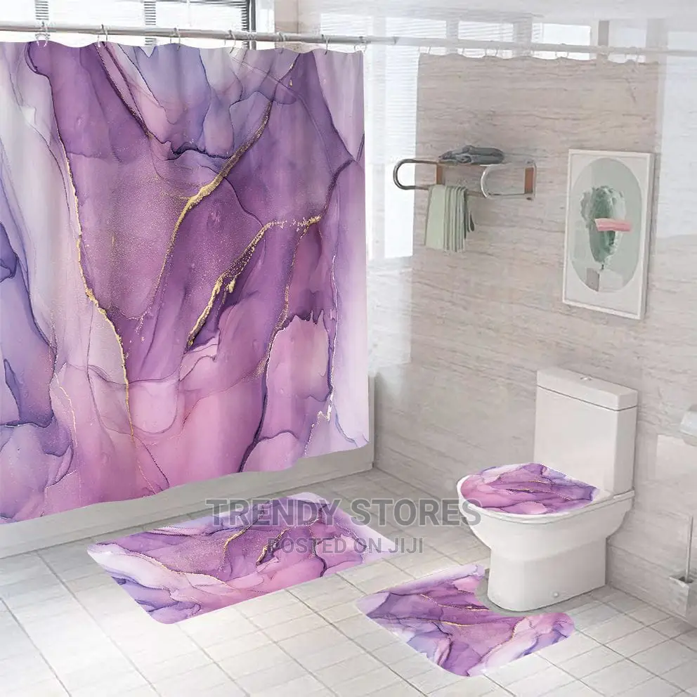 4 Pcs Bathroom Set