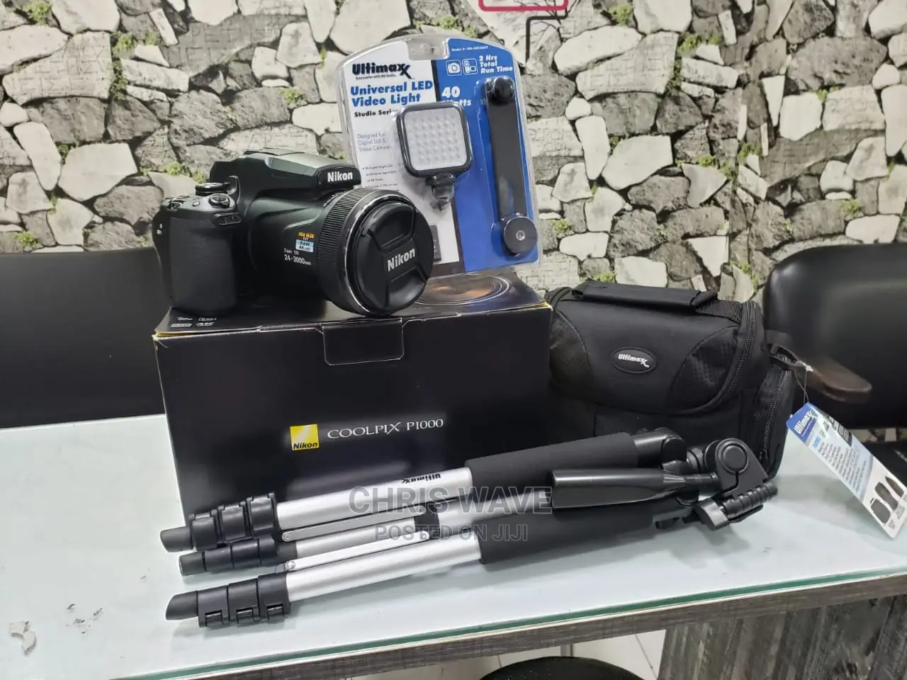 Nikon P1000 Pro 4k Camera With Tripod