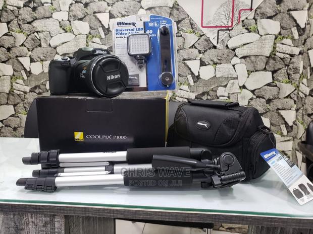 Nikon P1000 Pro 4k Camera With Tripod - thumbnail 4