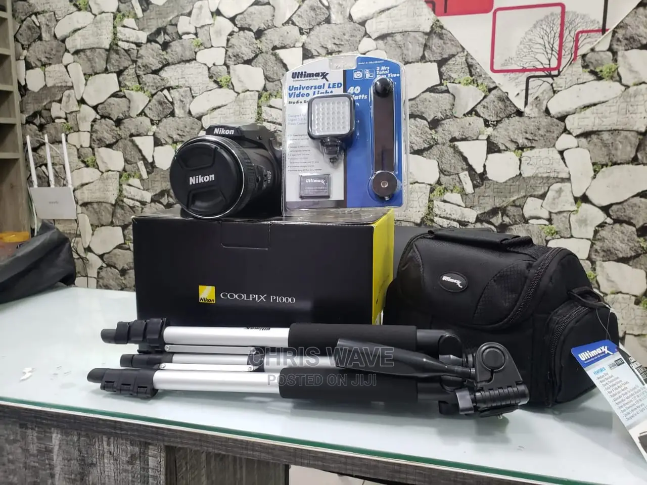 Nikon P1000 Pro 4k Camera With Tripod