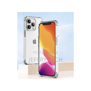 iPhone 13 Pro Soft Transparent Back Case+Screen Guard
