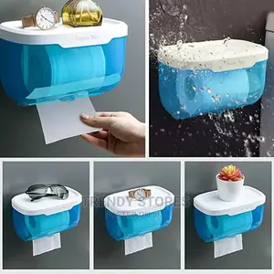 Waterproof Tissue Holder- Blue