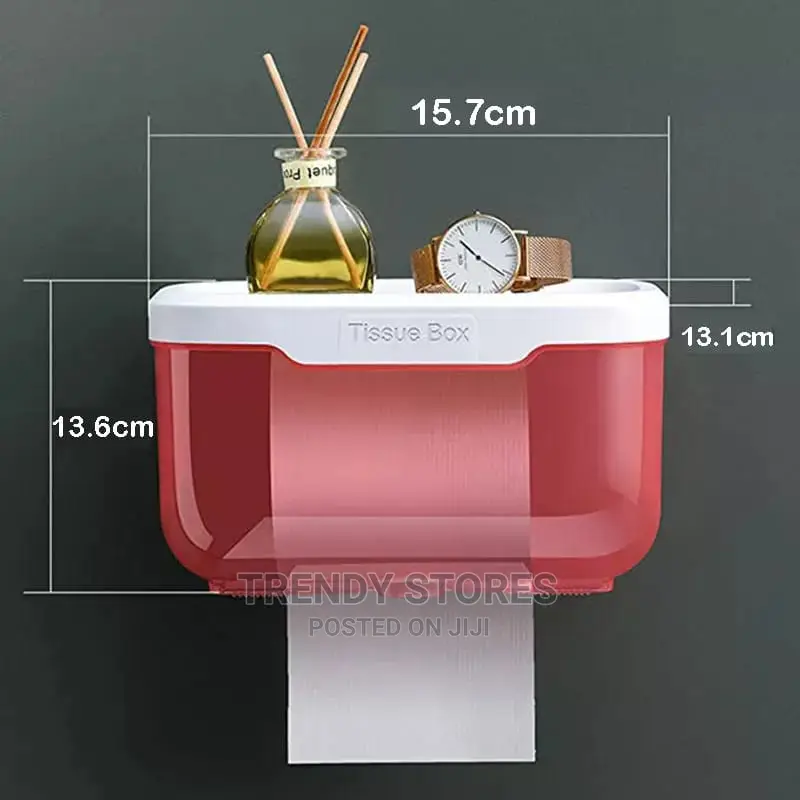 Waterproof Tissue Holder- Pink