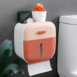 Tissueholder With Self-Adhesive