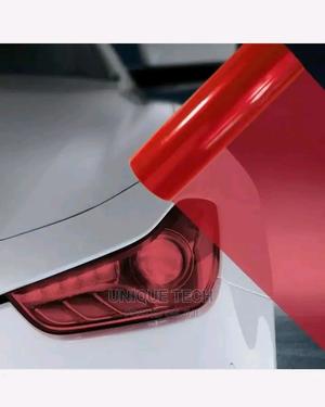 AUXITO Headlight Taillight Tint Film | 12" X 72" Light Black Vinyl Wrap | Car Styling