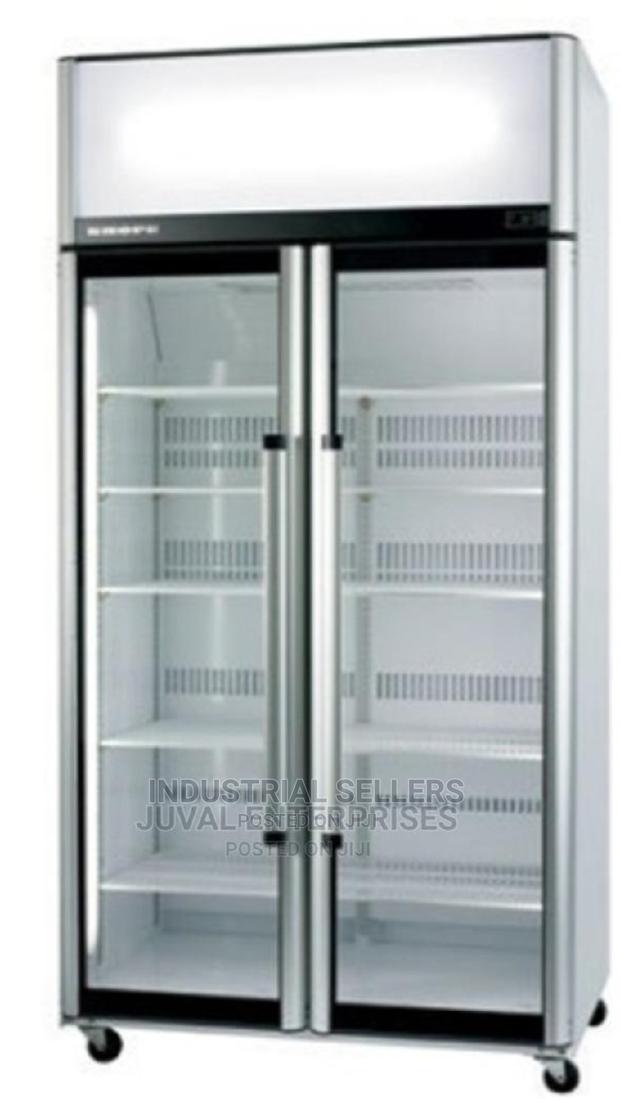 Fab Double Door Display Chiller - main view