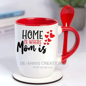 Red Spoon Mug