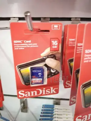 Sandisk Flash 16 GB SDHC Flash Memory Card SDSDB-016G