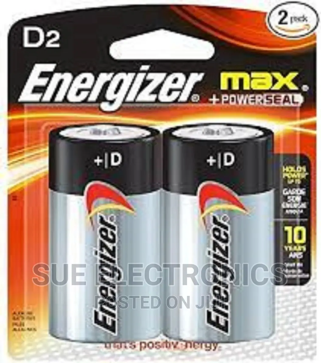 Alkaline Battery D 1.5 v Max 2-Blister