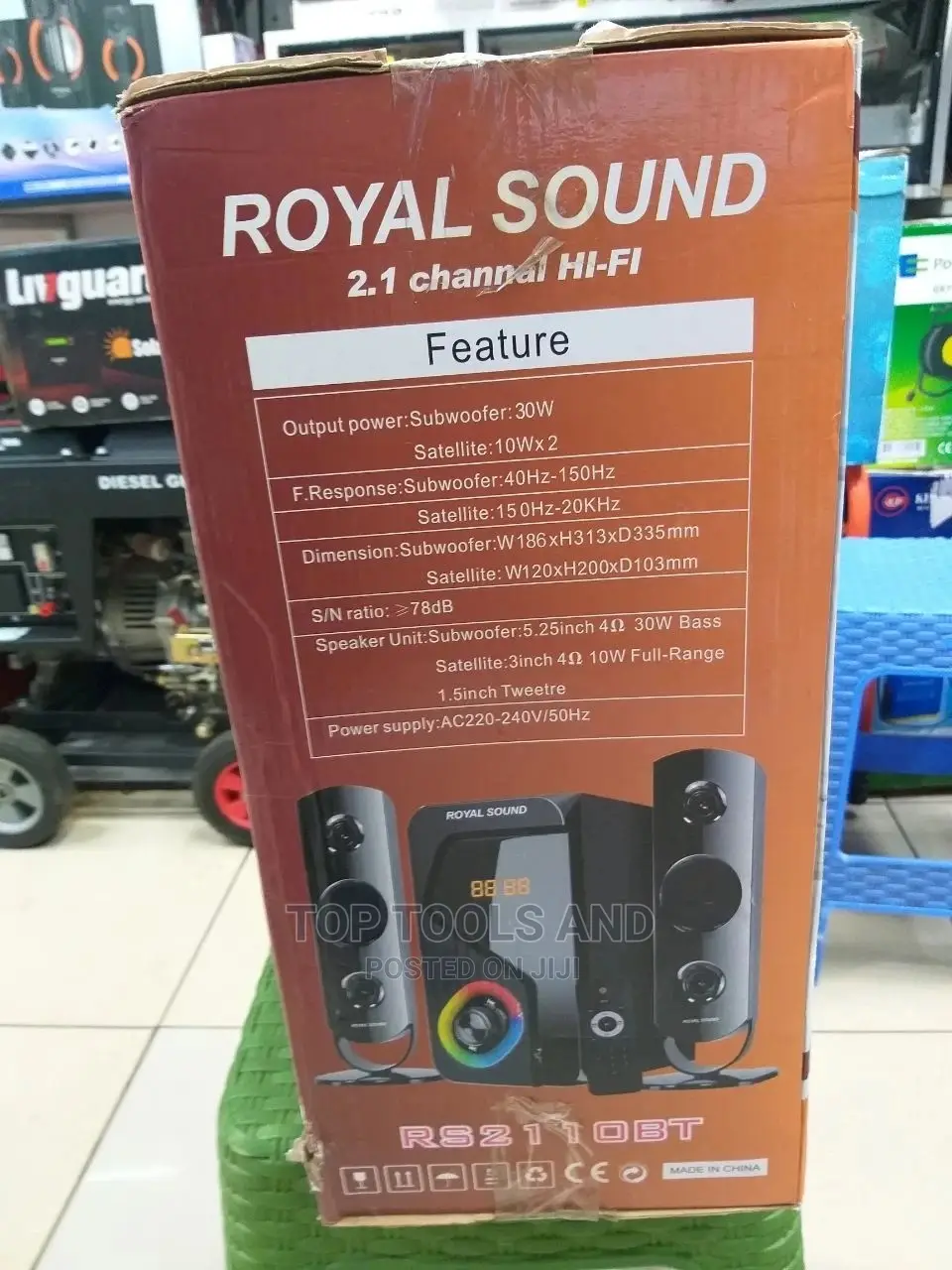 Royal Sound RS-2110 2.1sub-Woofer System -10000w