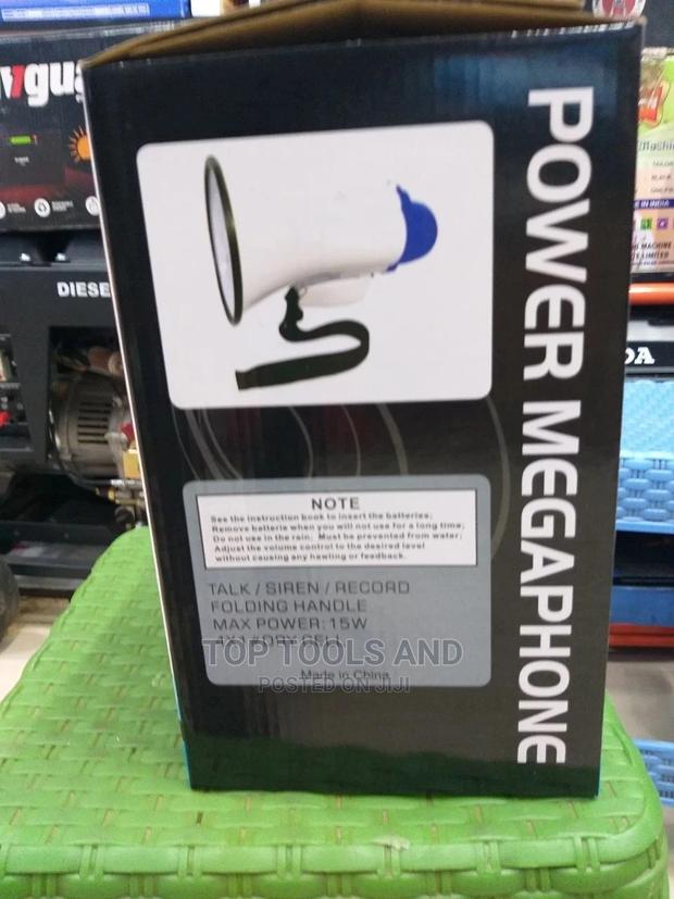 Promax Power Megaphone Speaker With Siren