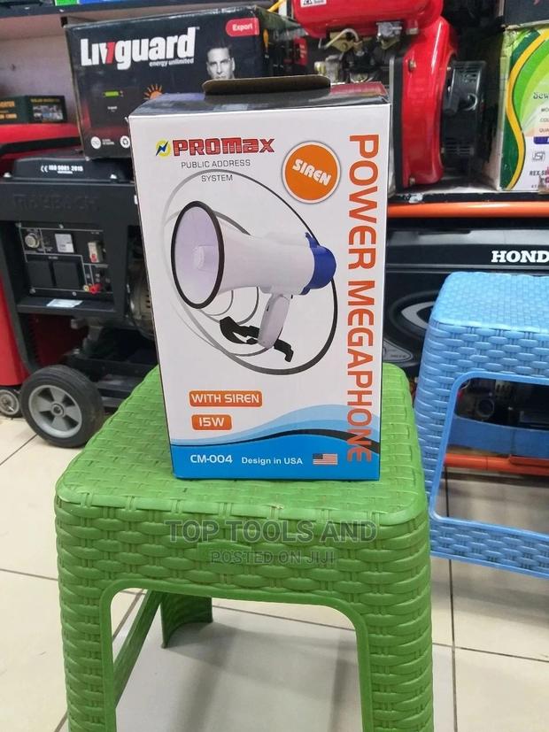 Promax Power Megaphone Speaker With Siren - thumbnail 3