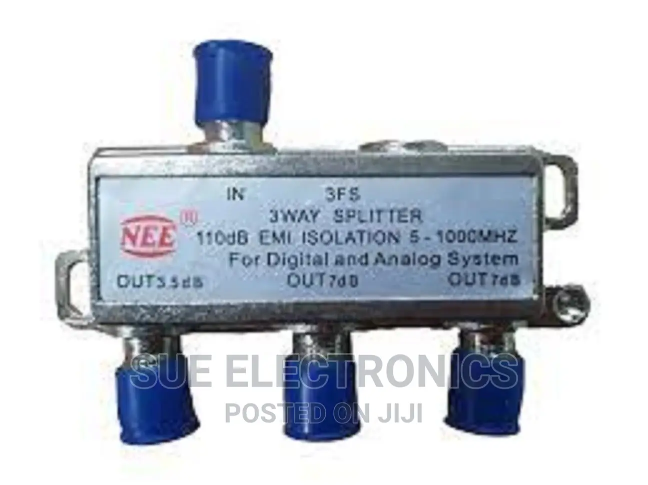 3 Way Splitters Satellite 5-2050mhz