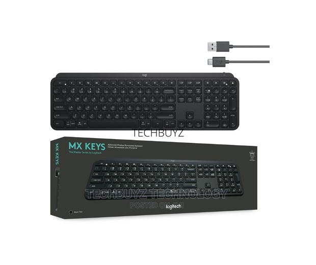 Logitech Mx Keys Advanced Wireless Illuminated Keyboard