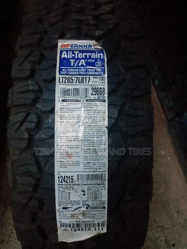 265/70r17 Bf Good Rich A/T - thumbnail 2