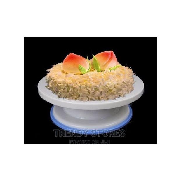 Cake Turntable Revolving Rotating Cake Decorating Stand - thumbnail 2