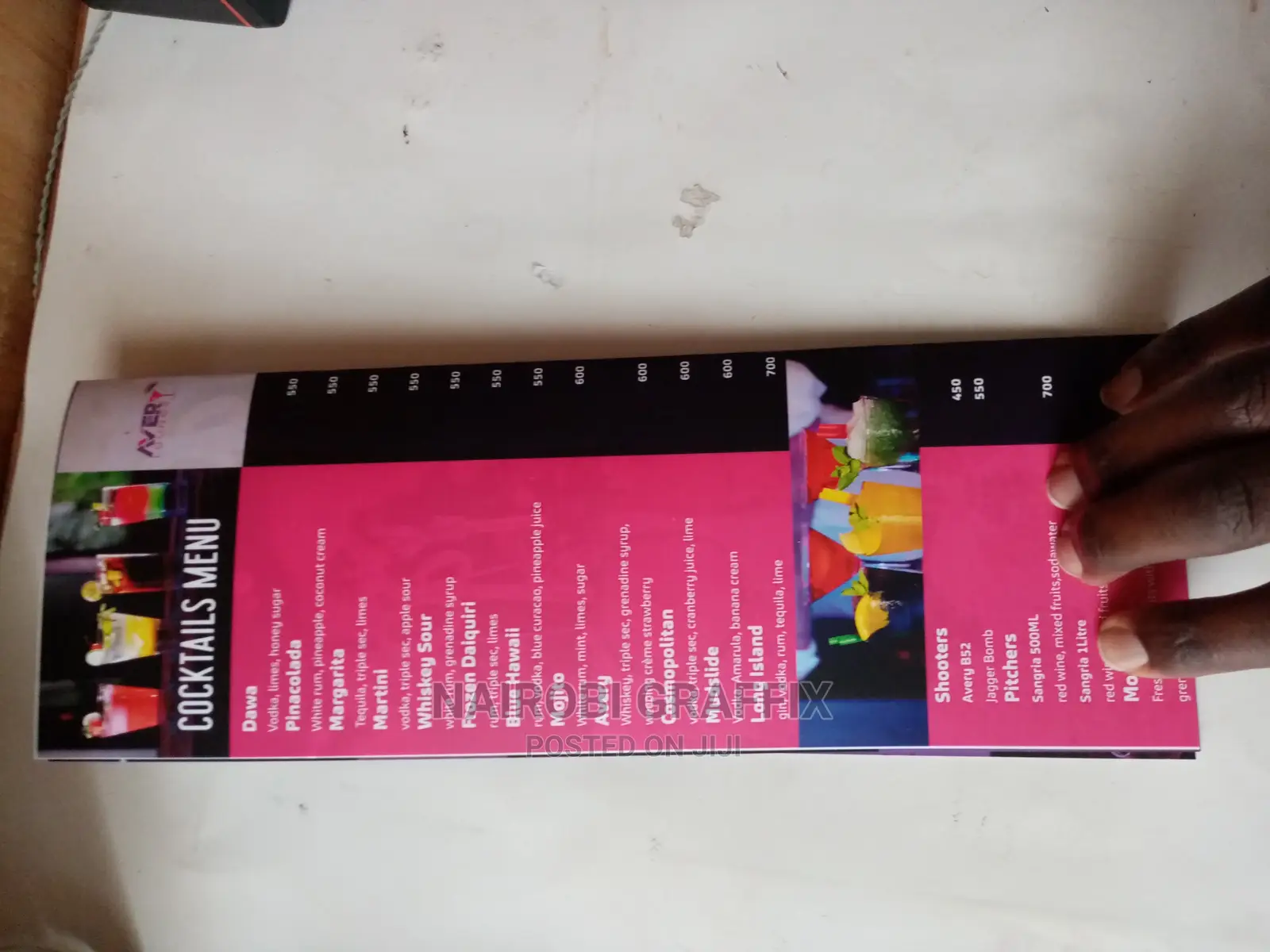 MENU Restaurant / Pub