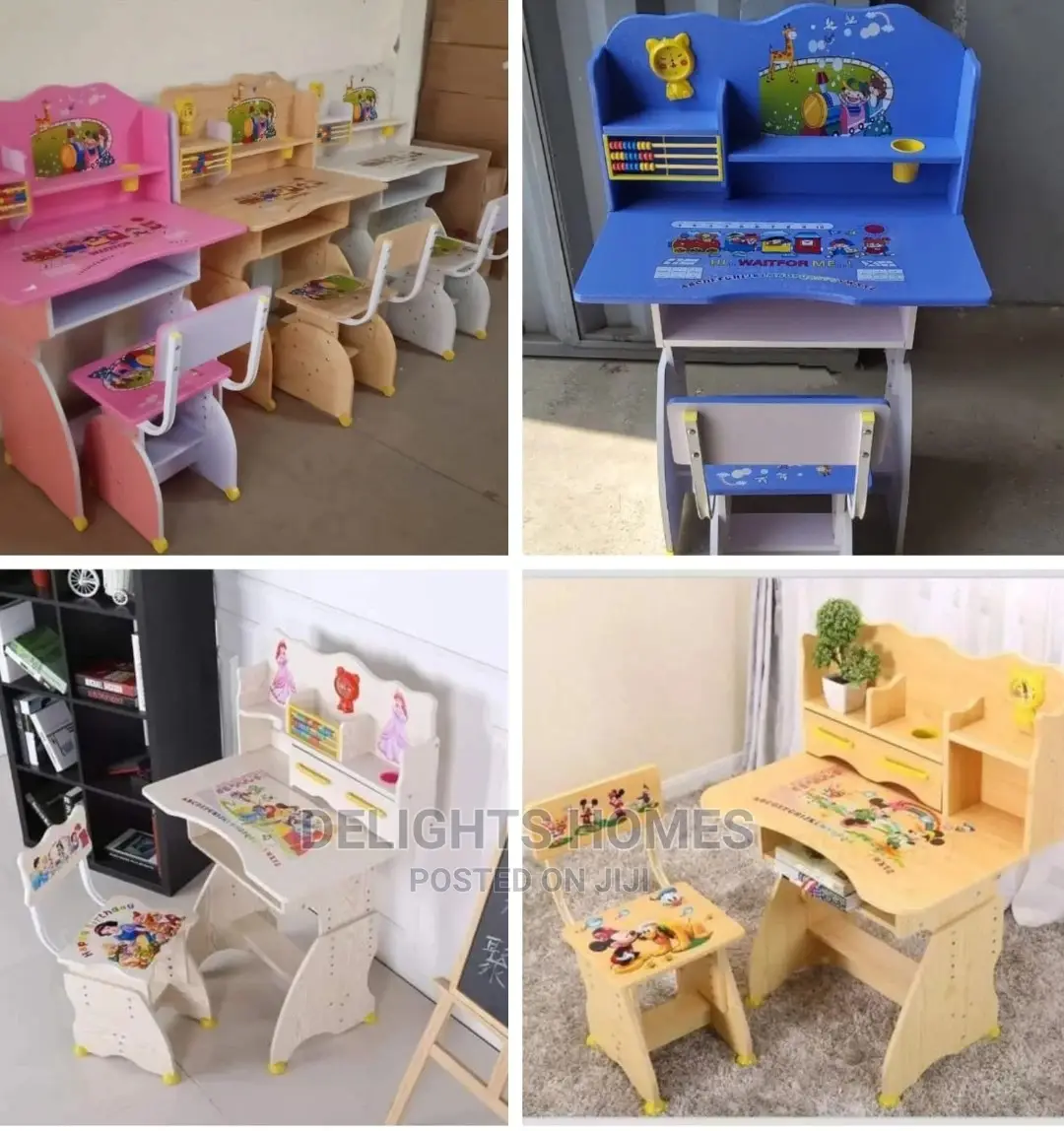 Adjustable Height Kids Study Desk