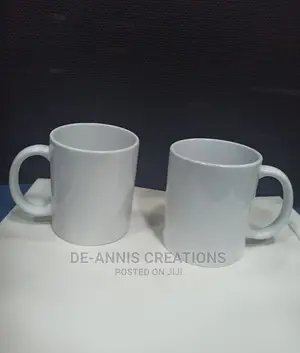Normal White Branded Mugs