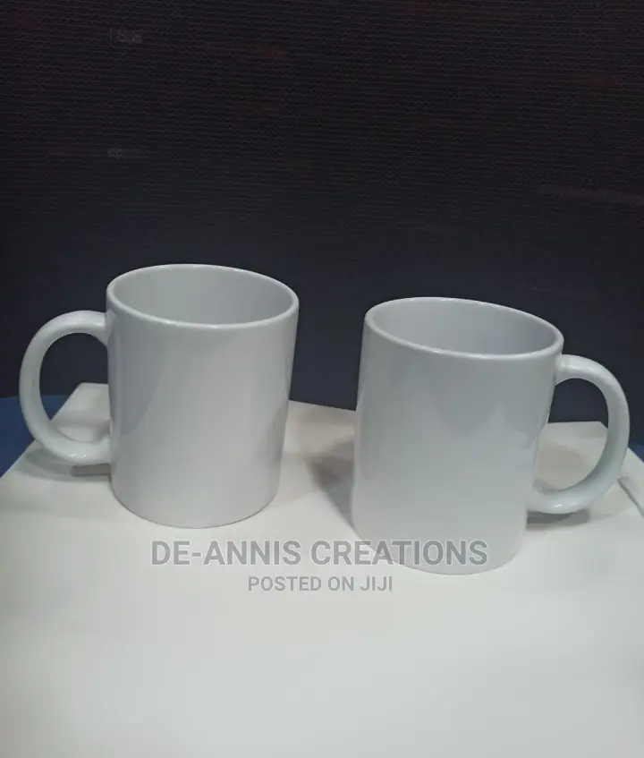 Normal White Branded Mugs