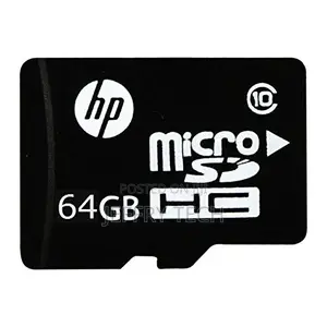 HP 64GB Class 10 Microsd Memory Card
