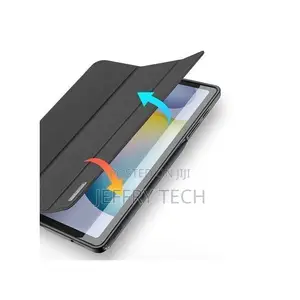 Samsung Galaxy Tab S6 Lite Leather Case - Black