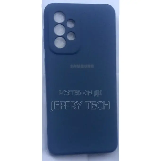 Samsung Galaxy A33 5G Silicone Back Case Blue