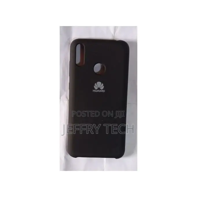 Huawei Y7 Prime 2019 Luxury Protective Back Cover Case Black