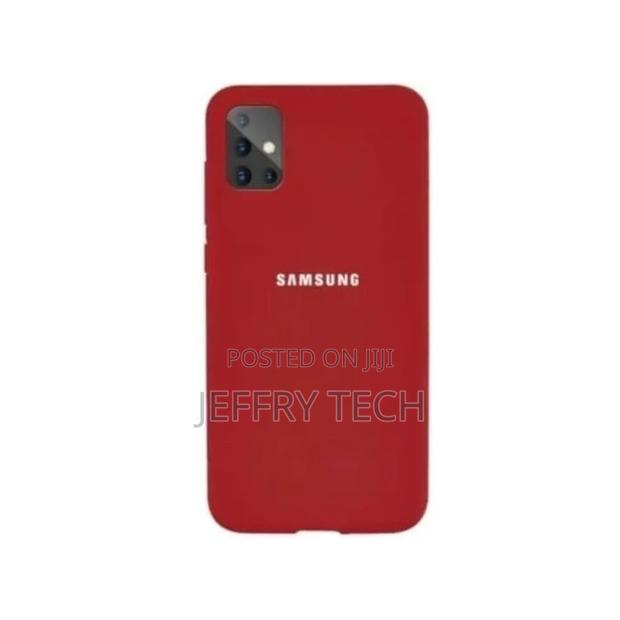 Samsung Galaxy A51 Silicone Back Case - Red - main view