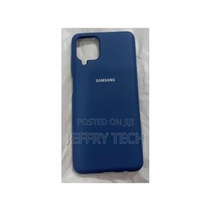 Samsung Galaxy A12 Silicone Back Case Blue - thumbnail 2