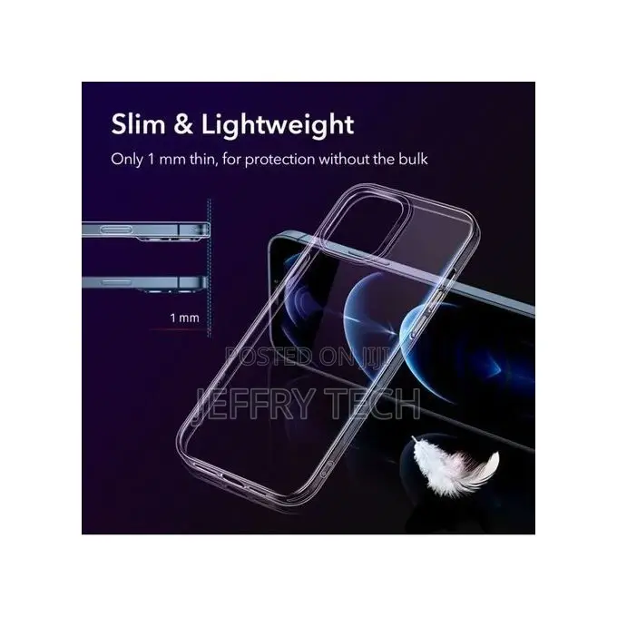 iPhone 13 Pro Max Ultra Slim Fit Protective Clear Case