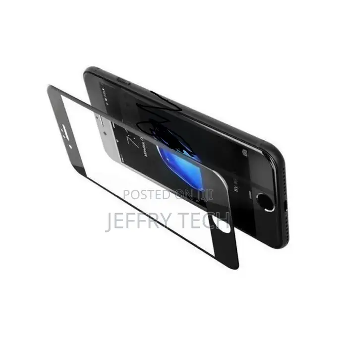 iPhone 7 Plus Glass Screen Protector - Black
