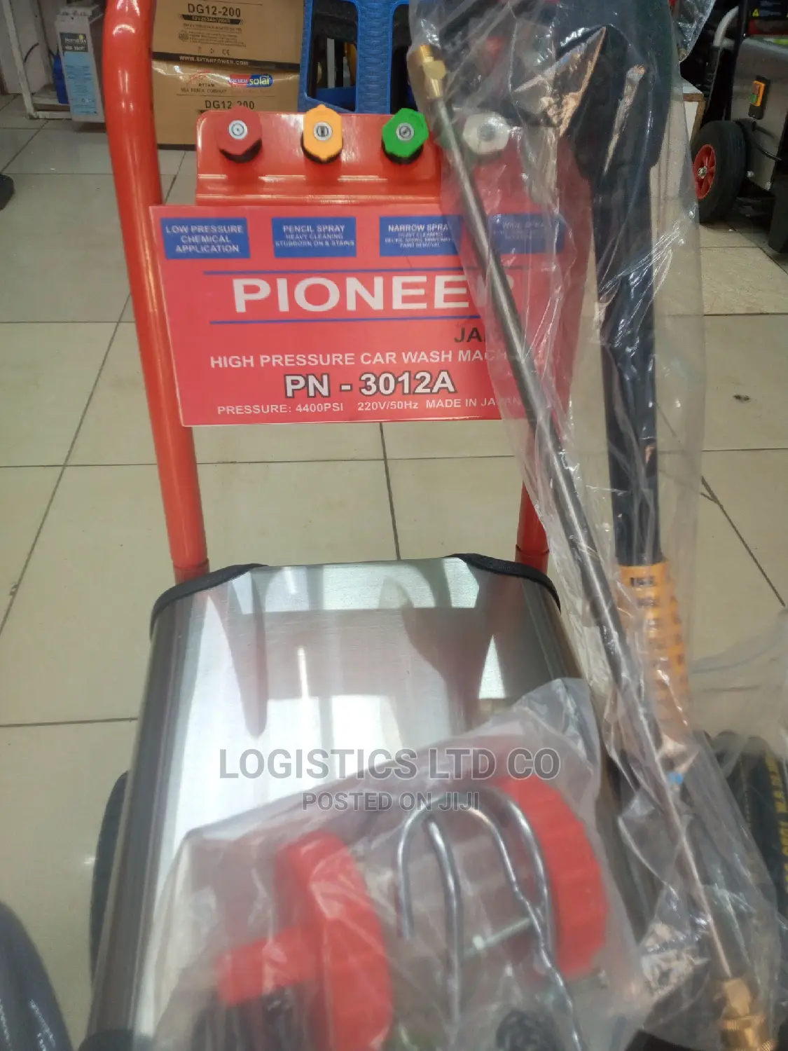 Pioneer Electric High Pressure 4400psi Car Wash Machine